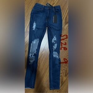 HIGH WAISTED SKINNY JEANS